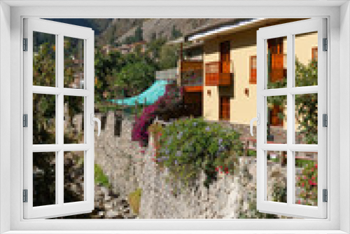 Fototapeta Naklejka Na Ścianę Okno 3D - Historyczna twierdza Ollantaytambo w Świetej Dolinie Inków