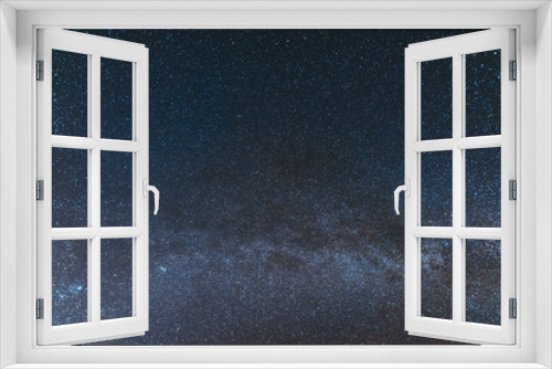 Fototapeta Naklejka Na Ścianę Okno 3D - Clear calm night. Milky Way across the sky.
