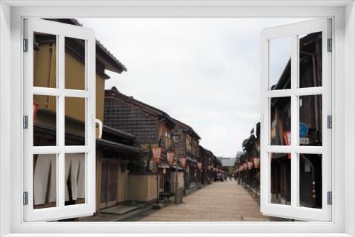 Fototapeta Naklejka Na Ścianę Okno 3D - Higasi Chaya District in kanazawa