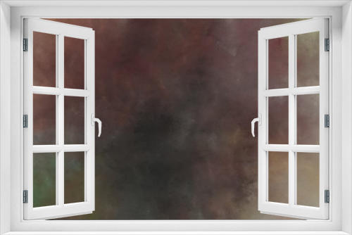 Fototapeta Naklejka Na Ścianę Okno 3D - abstract painted art aged banner with old mauve, gray gray and pastel brown color with space for text or image