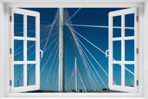 Fototapeta Naklejka Na Ścianę Okno 3D - bridge in Saint Petersburg across the river