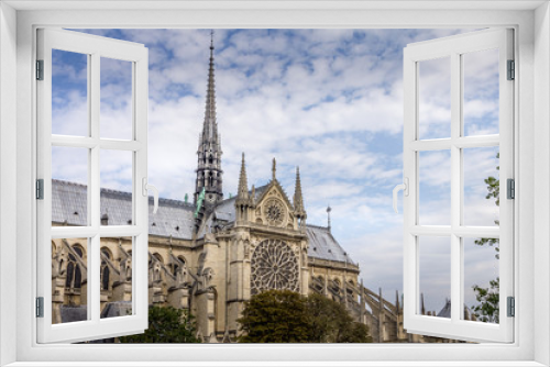 Fototapeta Naklejka Na Ścianę Okno 3D - Notre Dame Cathedral, Paris, France