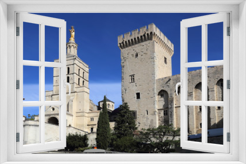 Pope's palace in Avignon, France