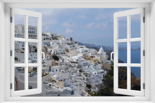Fototapeta Naklejka Na Ścianę Okno 3D - Santorini, Greece