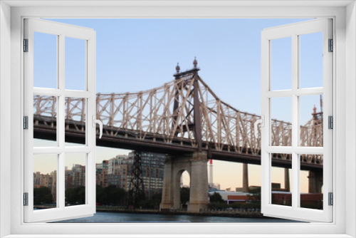 Fototapeta Naklejka Na Ścianę Okno 3D - queens bridge