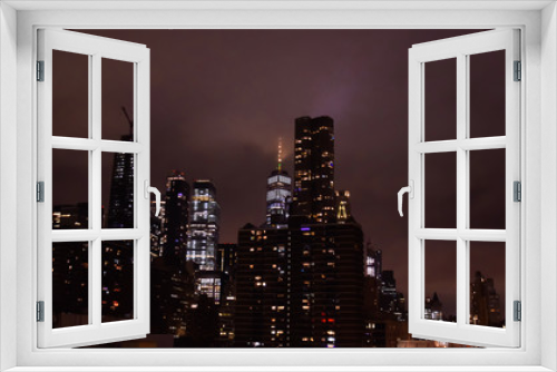 New York City Skyline at night 