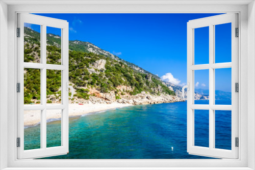 Fototapeta Naklejka Na Ścianę Okno 3D - Cala Sisine beach in Orosei Golf, Sardinia, Italy