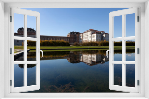 Fototapeta Naklejka Na Ścianę Okno 3D - The Palace of Venaria Reale - Royal residence of Savoy near Turin in Piedmont, Italy