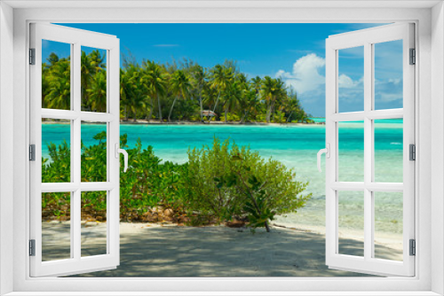 Fototapeta Naklejka Na Ścianę Okno 3D - Bora Bora