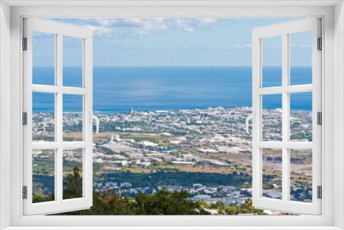 Fototapeta Naklejka Na Ścianę Okno 3D - ville du Port, île de la Réunion