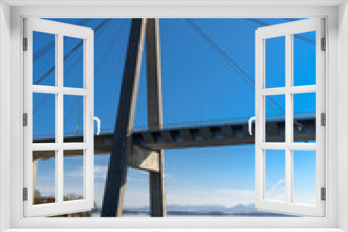 Fototapeta Naklejka Na Ścianę Okno 3D - Stavanger bridge in Norway