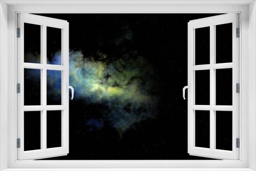 Fototapeta Naklejka Na Ścianę Okno 3D - nebula in deep space