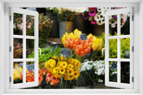 Fototapeta Naklejka Na Ścianę Okno 3D - Fleuriste