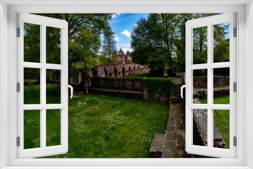Fototapeta Naklejka Na Ścianę Okno 3D - Das ehemalige Kloster Hirsau bei Calw / Schwarzwald
