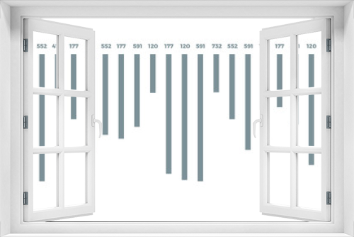 Fototapeta Naklejka Na Ścianę Okno 3D - analysis data report