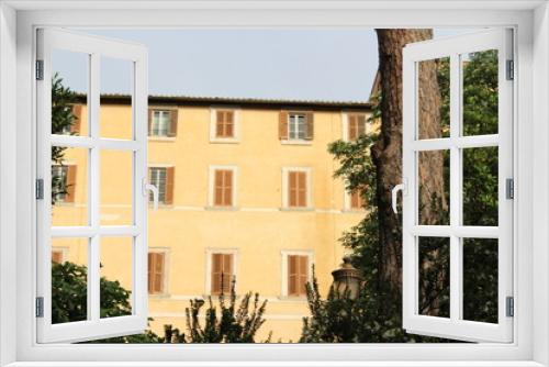 Fototapeta Naklejka Na Ścianę Okno 3D - house in rome