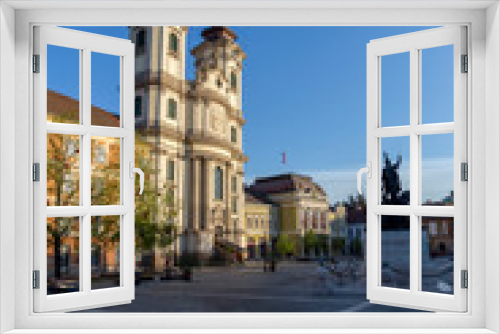 Fototapeta Naklejka Na Ścianę Okno 3D - Minorite church in Eger, Hungary