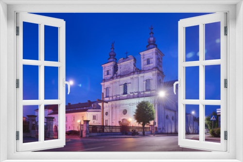 Fototapeta Naklejka Na Ścianę Okno 3D - Wiejski kościół parafialny