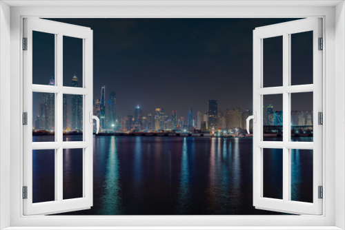 Fototapeta Naklejka Na Ścianę Okno 3D - The skyline of Dubai Marina
