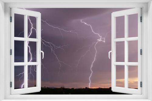 Fototapeta Naklejka Na Ścianę Okno 3D - Arizona Lightning 2011b