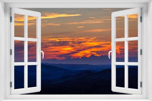 Fototapeta Naklejka Na Ścianę Okno 3D - Fantasia sulle cime