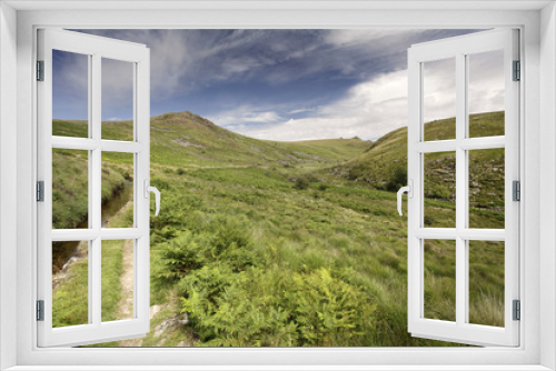 Fototapeta Naklejka Na Ścianę Okno 3D - Dartmoor Valley