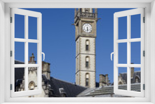 Fototapeta Naklejka Na Ścianę Okno 3D - Ghent Clocktower