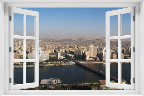Fototapeta Naklejka Na Ścianę Okno 3D - cairo city