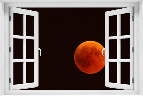 Fototapeta Naklejka Na Ścianę Okno 3D - Blood moon picture during the 100% eclipse on July 27 2018