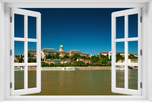 Fototapeta Naklejka Na Ścianę Okno 3D - Nice view on Budapest, Hungary