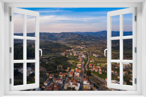 Fototapeta Naklejka Na Ścianę Okno 3D - Olympia aerial city view, Peloponnese, Greece