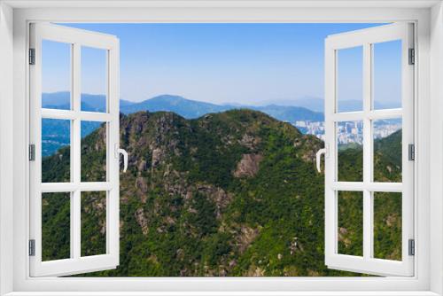 Fototapeta Naklejka Na Ścianę Okno 3D - Hong Kong lion rock mountain