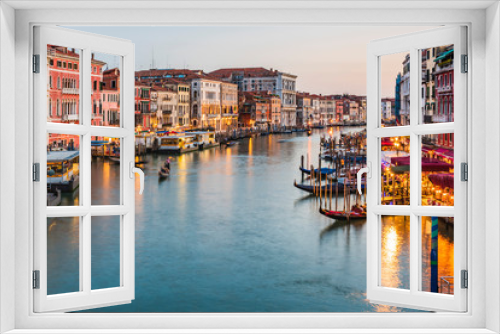 Fototapeta Naklejka Na Ścianę Okno 3D - Tale of a night in Venice