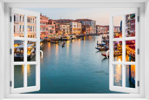 Fototapeta Naklejka Na Ścianę Okno 3D - Tale of a night in Venice