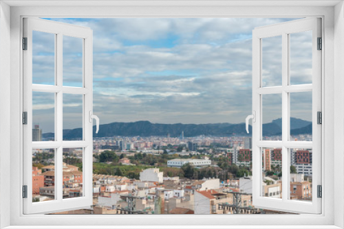 Fototapeta Naklejka Na Ścianę Okno 3D - Panoramic view of the city of Murcia