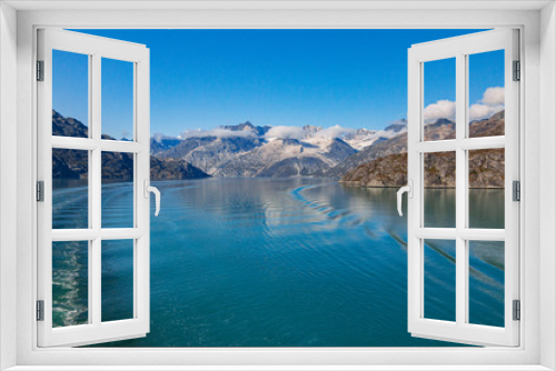 Fototapeta Naklejka Na Ścianę Okno 3D - Alaska landscape. The beautiful nature of Alaska. Banner panorama.