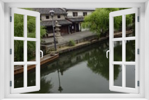 Fototapeta Naklejka Na Ścianę Okno 3D - The view of Kurashiki city in Japan