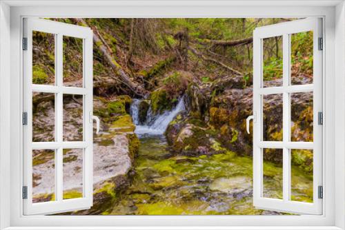 Fototapeta Naklejka Na Ścianę Okno 3D - Tatry-Tatry Zachodnie- Dolina Reglowa-Dolina za Bramką