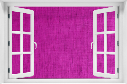Pink Ancient linen cloth, close up macro. Pure linen fabric texture
