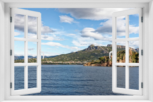 Fototapeta Naklejka Na Ścianę Okno 3D - View of Islet of Ogliastra, Sardinia, Italy