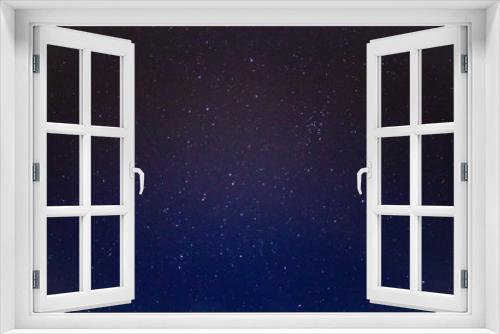 Fototapeta Naklejka Na Ścianę Okno 3D - Blue starry night sky