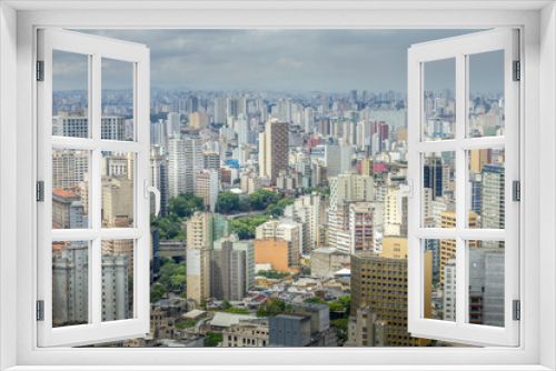 Fototapeta Naklejka Na Ścianę Okno 3D - Buildings in Sao Paulo, Brazil