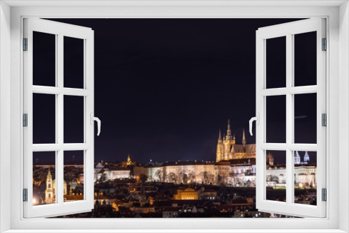 Fototapeta Naklejka Na Ścianę Okno 3D - Il Castello di Praga