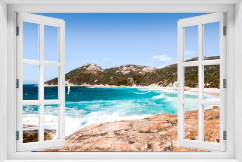 Fototapeta Naklejka Na Ścianę Okno 3D - Two people Bay, Australia Occidental