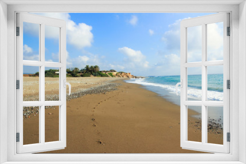 Fototapeta Naklejka Na Ścianę Okno 3D - Spiaggia di Lara a Cipro