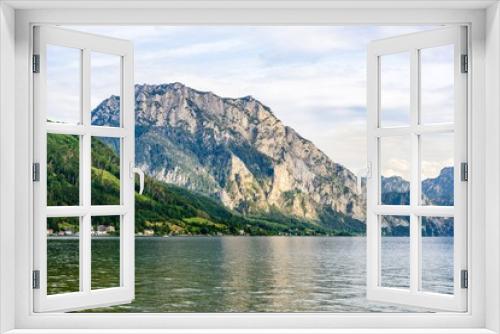 Fototapeta Naklejka Na Ścianę Okno 3D - Gmunden, Austria