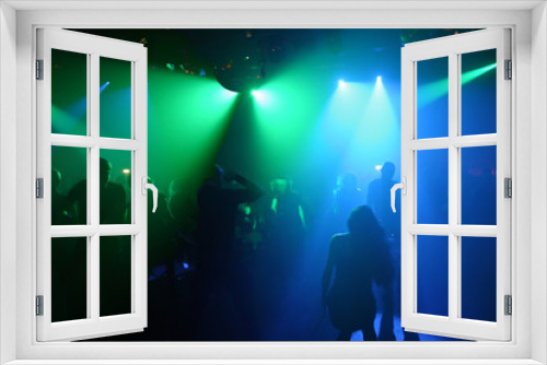 Fototapeta Naklejka Na Ścianę Okno 3D - dancing people
