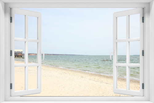 Fototapeta Naklejka Na Ścianę Okno 3D - Seascape on a sunny day