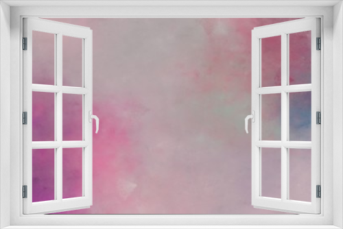 Fototapeta Naklejka Na Ścianę Okno 3D - beautiful rosy brown, antique fuchsia and gray gray colored vintage abstract painted background with space for text or image. can be used as poster or background