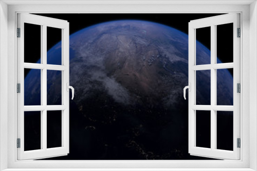 Fototapeta Naklejka Na Ścianę Okno 3D - The Picture Of Earth Planet